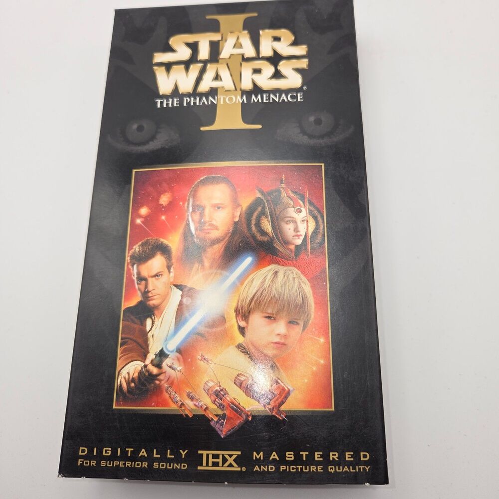 Star Wars Episode I The Phantom Menace VHS Tested
